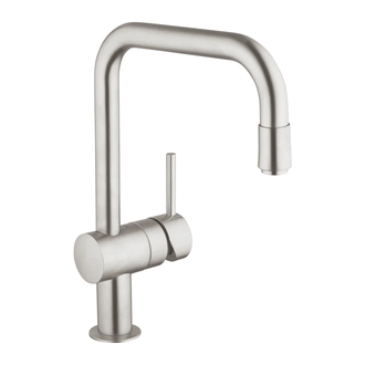 Grohe Vento кухонный смеситель, сталь (30435dc0)