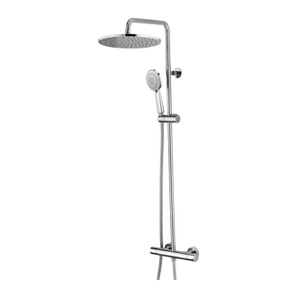 Душевая система с термостатом Bossini Elios (цвет - хром) (L10172 030) фото 1 Aquada.com.ua