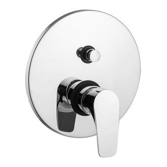 Смеситель для душа на 2 выхода Paffoni Lime (цвет - хром) (LM015CR) фото 1 Aquada.com.ua