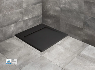 Radaway Teos C Душовий піддон 90x90 см, чорний (HTC9090-54)