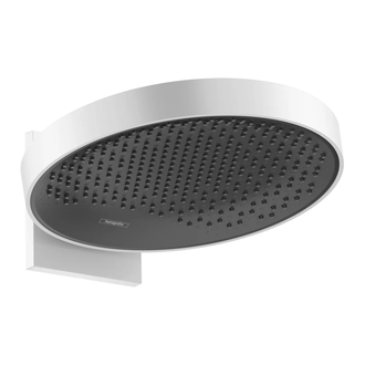 Верхний душ Ø 360 мм Hansgrohe Rainfinity, 1 тип струи (цвет - белый матовый) (26230700) фото 1 Aquada.com.ua