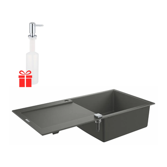 Набор Grohe мойка кухонная K500 31645AT0 + дозатор для моющего средства Contemporary 40536000 (31645AT040536000)
