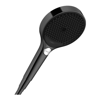 Лейка для душа Hansgrohe Rainfinity (цвет - чёрный матовый), 3 типа струи (26864670) фото 1 Aquada.com.ua