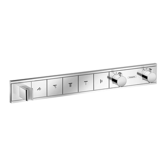 Термостат, скрытого монтажа, на 5 потребителей Hansgrohe RainSelect (цвет - хром) (15358000) фото 1 Aquada.com.ua
