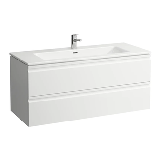 Тумба с умывальником 120 см Laufen Pro S, белый глянцевый (H8619674751041) фото 1 Aquada.com.ua