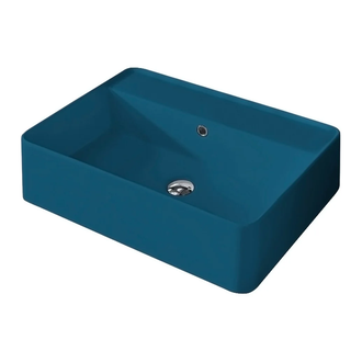Nic-Design Умивальник на стільницю з переливом Nic Design Semplice 60х45х16 см, Denim глянець N/F (001384076 NF)