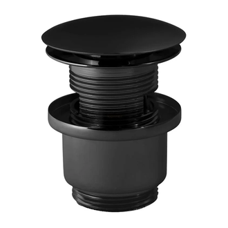 Донный клапан Clic-Clac Paffoni Light (цвет - чёрный матовый) (ZSCA050NO) фото 1 Aquada.com.ua