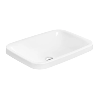 Раковина накладная на столешницу Duravit DuraStyle 60 х 43 см (0372600000) фото 1 Aquada.com.ua