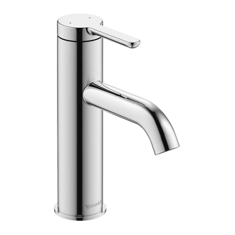 Смеситель для раковины Duravit C.1 (цвет - хром), без донного клапана (C11020002010) фото 1 Aquada.com.ua
