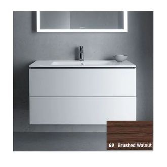 Тумба для раковины подвесная Duravit L-cube 1020х481 мм, орех брашированный (LC6242/69) фото 1 Aquada.com.ua