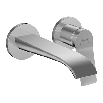 Смеситель для раковины настенный Hansgrohe Vivenis (цвет - хром), излив 195 мм (75050000) фото 1 Aquada.com.ua