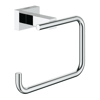 Бумагодержатель без крышки Grohe Essentials Cube (цвет - хром) (40507000) фото 1 Aquada.com.ua