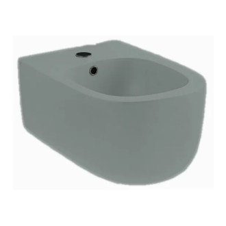 Nic-Design Біде підвісне Nic Design Ovvio 37,4х53х28,5 см, Cemento матовий (004434047)