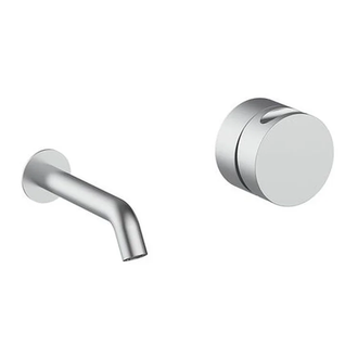 Змішувач для умивальника GRB Incool Inox, хром (90108003)