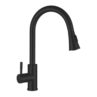MIXXUS SUS-014-B Змішувач кухонний, чорний (MI5862)