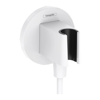 Шлангове підключення Hansgrohe FixFit Porter S з тримачем, Matt White (26888700)
