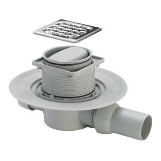 VIEGA ADVANTIX трап для ванной, сухой затвор, горизонтальный D50 (583217) фото 1 Aquada.com.ua