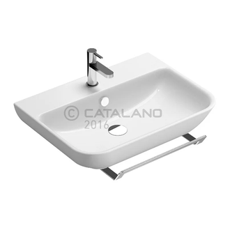 Полотенцедержатель для подвесной раковины Catalano Sfera 41 см, хром (5P65BSF00) фото 1 Aquada.com.ua