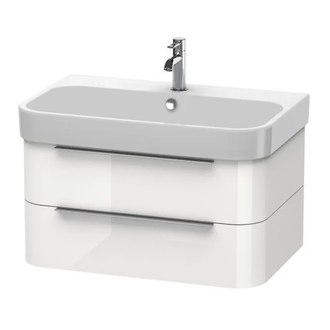 DURAVIT Тумба под раковину Duravi Happy D2 775х480 мм белая глянцевая (H2636522) фото 1 Aquada.com.ua