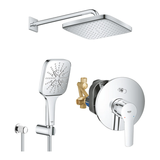 Душова система на 2 споживача прихованого монтажу Grohe Start UA25183007