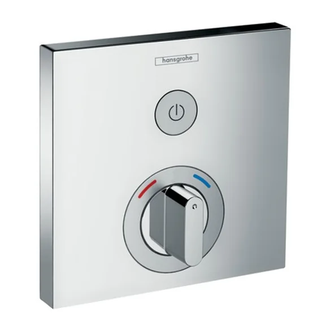 Смеситель для душа Hansgrohe ShowerSelect, для 1 потребителя (цвет - хром) (15767000) фото 1 Aquada.com.ua