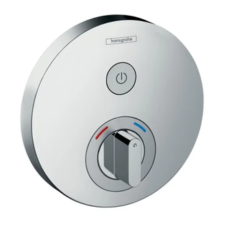 Смеситель для душа Hansgrohe ShowerSelect S (цвет - хром), для 1 потребителя (15747000) фото 1 Aquada.com.ua