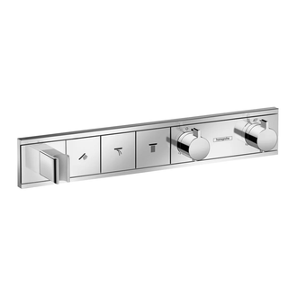 Термостат, скрытого монтажа, на 3 потребителя Hansgrohe RainSelect (цвет - хром) (15356000) фото 1 Aquada.com.ua