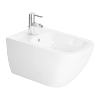 Биде подвесное Duravit Happy D.2 54х36,5 см, цвет белый (2258150000) фото 1 Aquada.com.ua