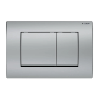 Geberit Delta 30 Клавіша змиву, матовий хром (115.137.46.1)