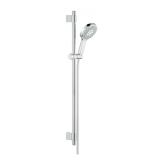 Душевой гарнитур Grohe Power&Soul Cosmopolitan 130 (ручной душ, штанга 900 мм, шланг 1750 мм) с ограничением расхода воды, хром (27734000) фото 1 Aquada.com.ua