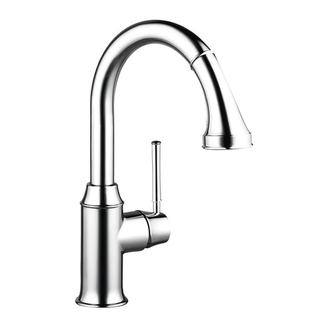 Смеситель для кухни, однорычажный Hansgrohe Talis Classic (цвет - хром) (14864000) фото 1 Aquada.com.ua