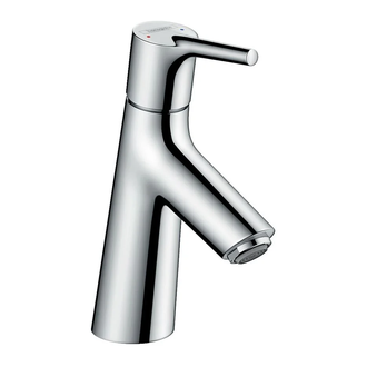 Змішувач для умивальника Hansgrohe Talis S 80 з донним клапаном Push-Open, хром (72011000)