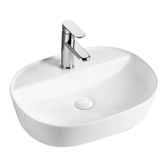 MIXXUS PREMIUM ELLIPSE-0203 Раковина накладная, белая (MP6678)