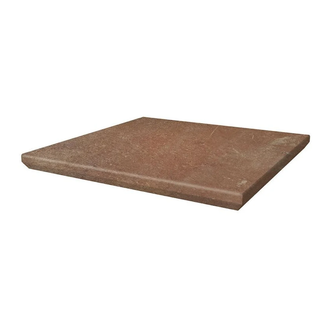 Сходинка з капіносом кутова Scandiano Rosso 33x33 код 7024 Ceramika Paradyz (Z---330X330-1-SCAN.ROKN)
