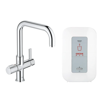 Cмеситель для кухни Grohe Red Duo (цвет - хром) (30145000) фото 1 Aquada.com.ua