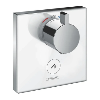 Термостат для душа Hansgrohe ShowerSelect (цвет - хром/белый) (15735400) фото 1 Aquada.com.ua