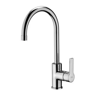 Cмеситель для кухни Paffoni Red (цвет - хром) (RED180CR) фото 1 Aquada.com.ua