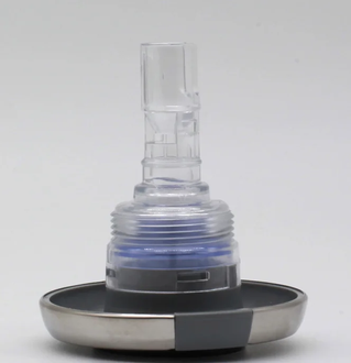Wellis Форсунка гидромассажная Jet 3 - transparent 1 Hole, с хромированной накладкой (AJ00217)