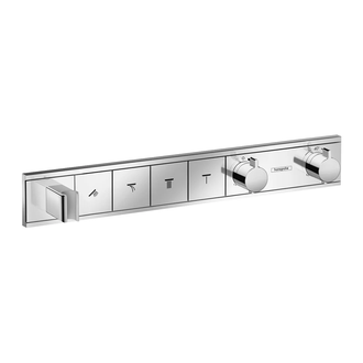 Термостат, скрытого монтажа, на 4 потребителя Hansgrohe RainSelect (цвет - хром) (15357000) фото 1 Aquada.com.ua