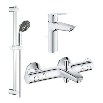 Набір змішувачів 3 в 1 для ванної кімнати S-Size Grohe Start UA202304TS
