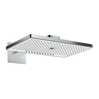 Верхний душ Hansgrohe Rainmaker Select 460 3jet (цвет - хром/белый) (24007400) фото 1 Aquada.com.ua