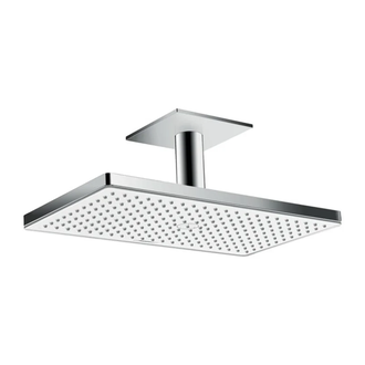 Верхний душ Hansgrohe Rainmaker Select EcoSmart 460 1jet (цвет - хром/белый) (24012400) фото 1 Aquada.com.ua