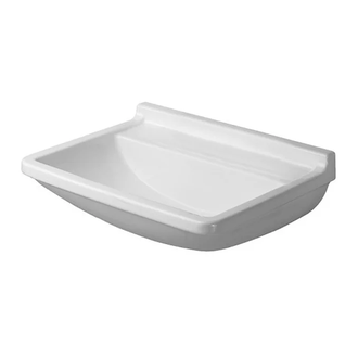 Раковина Duravit Starck 3 60х45 см (0307600000) фото 1 Aquada.com.ua