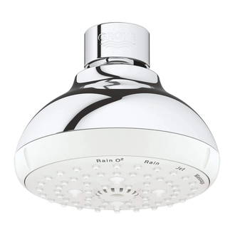 GROHE Верхній душ, 4 режими струменю New Tempesta 100  (27606001) фото 2 Aquada.com.ua