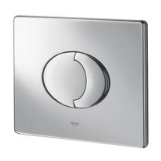 GROHE Панель змиву для унітазу Skate Air горизонтальна (38506000) фото 1 Aquada.com.ua