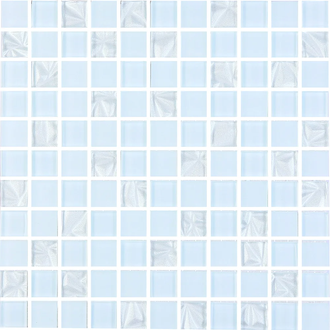 КОТТО КЕРАМІКА Мозаїка GM 8019 C3 Pearl S4/Ceramik White/White  300 х 300 х 8   ( 25 х 25 ) Кераміка Лео УКРАЇНА (GM 825019)