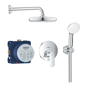 GROHE Душевая система скрытого монтажа Grohe Eurosmart Cosmopolitan с Tempesta 210 (25219001) фото 1 Aquada.com.ua