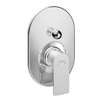 Смеситель для ванны скрытого монтажа Hansgrohe Rebris E (цвет - хром) 72459000