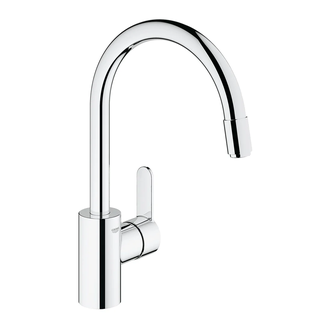 Смеситель однорычажный для кухни Grohe Eurostyle DN 15 (цвет - хром) (31126002) фото 1 Aquada.com.ua