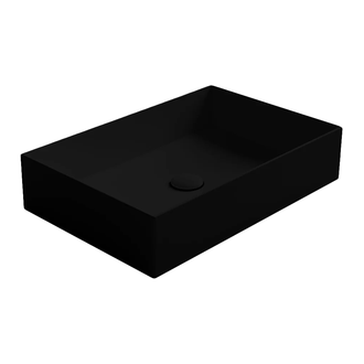 Раковина накладная на столешницу Simas Agile 60 х 40 см, Nero Matt (AG60NERO) фото 1 Aquada.com.ua